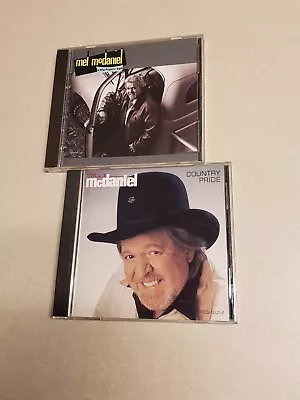 2 Cd Lot/ Mel Mcdaniel- Country Pride + Rock-a-billy Boy / Capitol Records/ Rare • $24.95