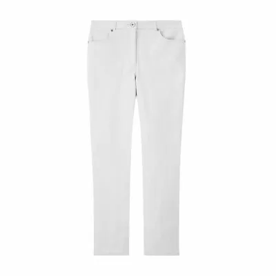 EMRECO - Sami - Stretch Jeans - Slim Fit - White Hot Pink Cornflower Aqua • £19