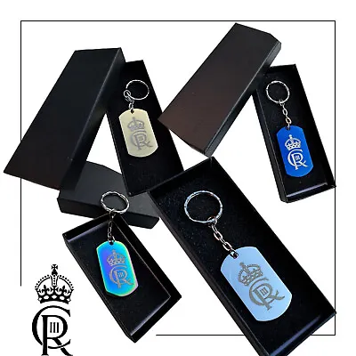 £2.99 • Buy King Charles III Coronation Commemorative Keychain Badge British Celebrations