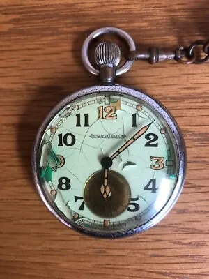£350 • Buy Vintage Jaeger-LeCoultre WW2 British Military Pocket Watch (G.S.T.P.)