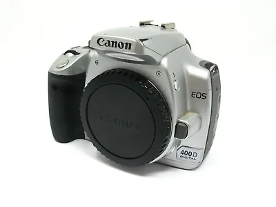 Canon EOS 400D 10.1MP DSLR Camera Body Only With Accessories • £49