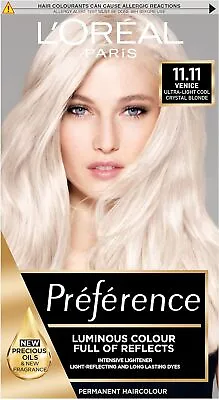 L'Oreal Paris Preference Hair Dye Long Lasting Luminous Permanent Hair Colour • £16.01