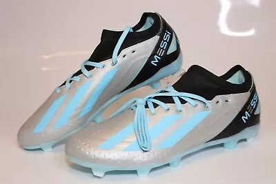 Adidas X Crazyfast Messi.3 Mens Size 9 42 2/3 NEW Silver FG Soccer Cleats IE4078 • $26