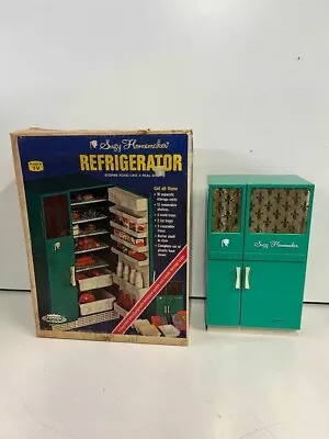 Suzy Homemaker Refrigerator With Box Vintage LOTS OF PIECES! • $199.99