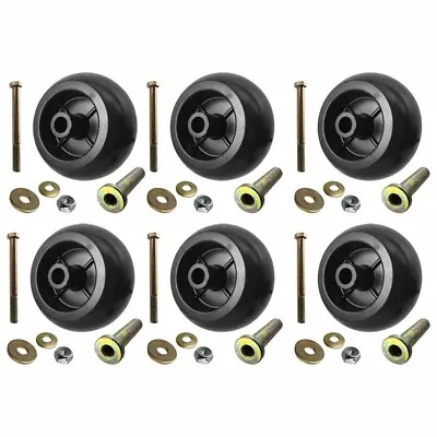 6Pk Deck Wheel Kit For Exmark 116-9981 103-3168 103-4051 109-2098 109-9011 • $46.99