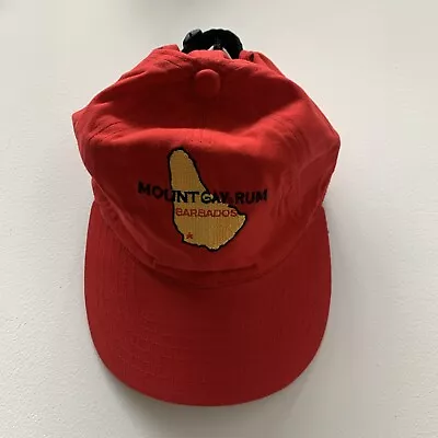 Mount Gay Rum Red Baseball Cap • £19