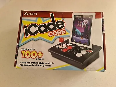Ion Icade Core Portable Arcade Gaming Platform For All IPad. Wireless Bluetooth • £43.69