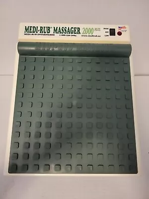 Medi-Rub Massager 2000 Plus 2 Speed Vibrating Foot Massager Tested Working • $65