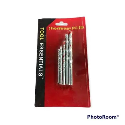 Tool Essentials 5 PC. Masonary Drill Bits • $5.99