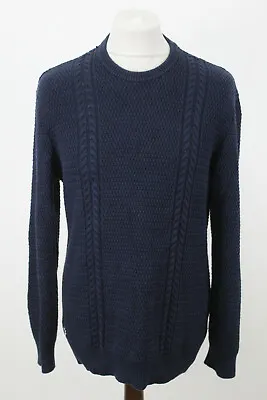 LACOSTE Navy Pullover Jumper Size Us L • £17.82