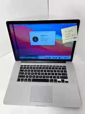 A1398 Apple MacBook Pro (15-inch Late 2014?) 2.5 GHz I7 128GB SSD 8GB AS IS* HVD • $107.99