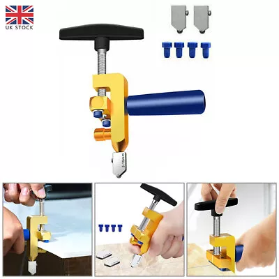 Professional 2 In1 Easy Glide Glass Tile Cutter Tile Ceramic Manual Cutting Tool • £11.76