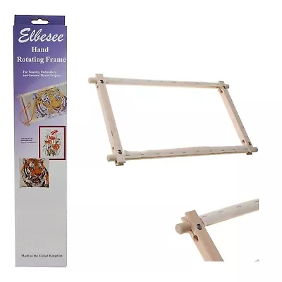 Elbesee Hand Rotating Frame - Embroidery & Tapestry - Various Sizes • £14.48