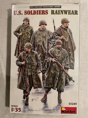 MiniArt.   US Soldiers Rainwear      1/35.         35245 • £12.49