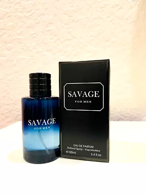 SAVAGE FOR MEN PERFUME EAU DE PARFUM 3.4FL.OZ 100mLe BY FRAGRANCE COUTURE(NEW) • $24.99