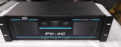 Peavey  PV-4C Power Amplifier TESTED -NICE - 90 DAY RETURNS!! • $299