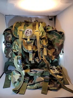 US Military Molle II Camo Large Rucksack Backpack Frame Pack Complete • $169.99