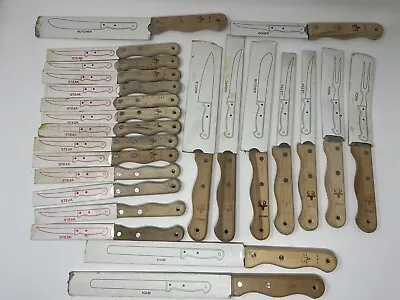Vintage 24 Piece Set Lot Chefs Collection Bundle Knives Knife Japan VTG • $89.99