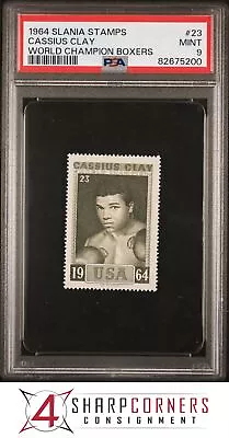 1964 Slania Stamps Champion Boxers Cassius Clay-muhammad Ali Psa 9 • $55.98