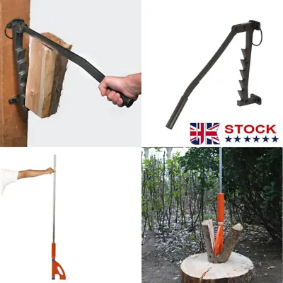 Manual Wall Mount Carbon Steel Log Kindling Splitter OR Manual Log Splitter Wood • £73.99