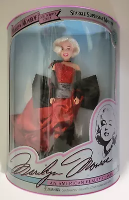Marilyn Monroe Doll Collectors Series Sparkle Superstar Marilyn No 07405 - 1993 • $22