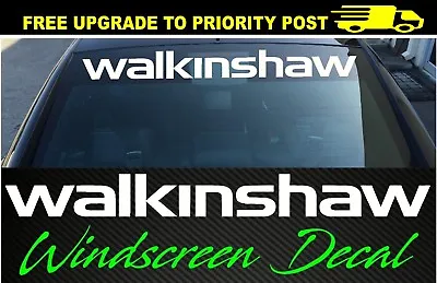 $19.90 • Buy For WALKINSHAW Performance Windshield Sticker Vinyl For Holden VL VE VF HSV LS2