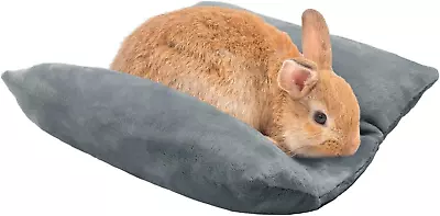 Rabbit Bed Thickened Soft Bunny Snuggle Concave Bed Cuddle Cushion Plush Mat W • $20.14