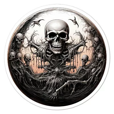 Skeleton Skulls Monster Sticker • $3.96