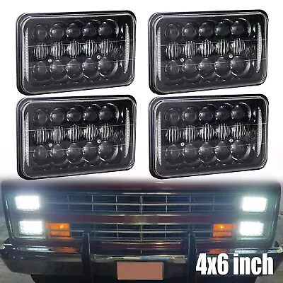 4pcs 4x6'' INCH LED Headlights Hi-LO DRL For 60 80 Series H4656/H4651/4651/4652 • $149.99