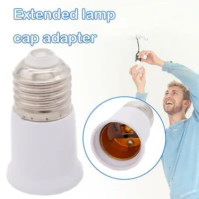 Durable Light Sockets Extender Adapter E27 To E27 Bulb Extension Fitting FAST • $1.17