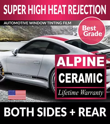 Alpine Precut Auto Window Tinting Tint Film For Chevy Monte Carlo 95-99 • $109.95