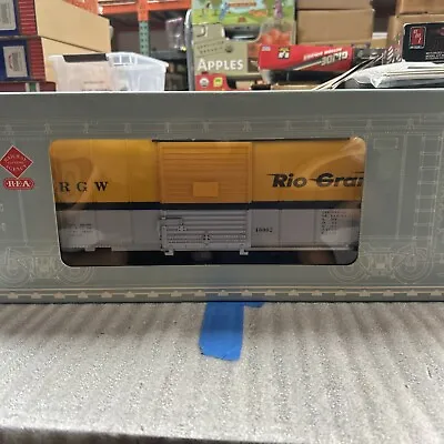 Railway Express Agency  G Scale - D&RGW REA-46002 Sliding Door Box Car • $59.99