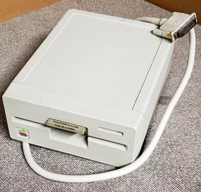 Vintage Apple A9M0104 UniDisk 5.25  Floppy Drive For IIe IIc IIgs Untested • $39