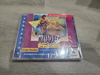 RARE-Vintage SEALED MayaQuest: The Mystery Trail PC 1997 Mayan Civilization  • $12.99