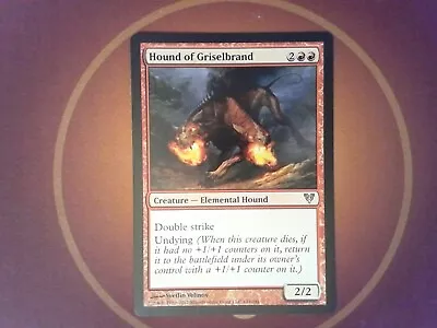 Hound Of Griselbrand - Avacyn Restored - Magic The Gathering - Tracked • $1.99
