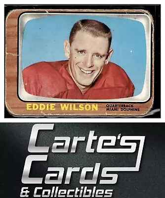 Eddie Wilson 1966 Topps #88  Miami Dolphins • $1.95