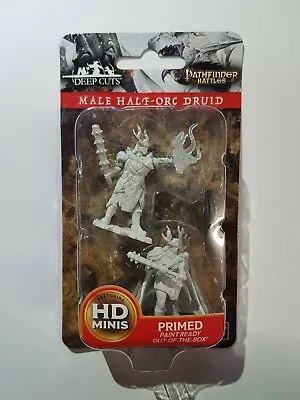 £7.15 • Buy Male Half Orc Druid - D&D - Wizkids Deep Cuts Miniatures