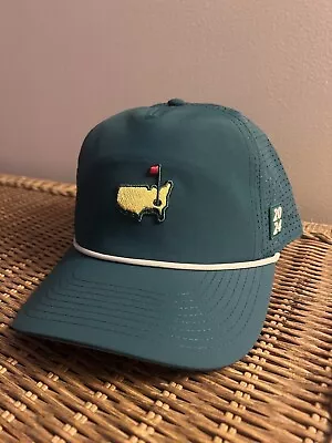 2024 Masters Teal Green Performance Tech Rope Hat- Exclusive Color • $154.99