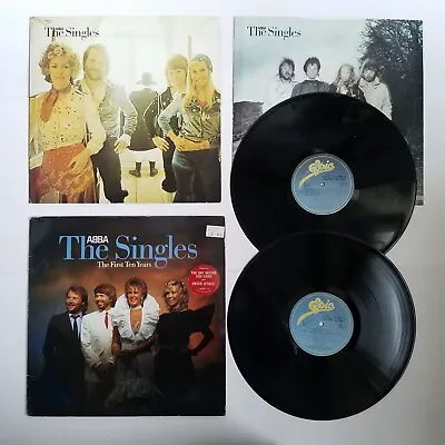 ABBA – The Singles - The First Ten Years Epic – ABBA 10 1982 - 2x 12  Vinyl LP • £9.99