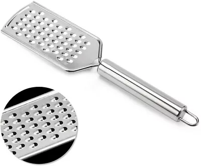 Grater Slicer Shredder Hand Zester Stainless Steel Cheese Lemon Food Vegetables • £2.49