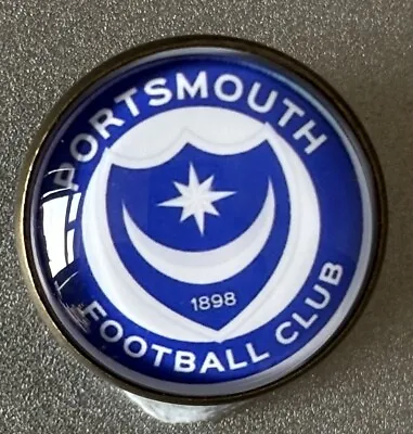 Portsmouth Enamel /Metal / Silicone Pin Badge Uk Seller 2cm • £3