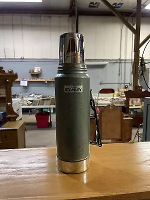 Vintage Aladdin Green Stanley Thermos  • $32