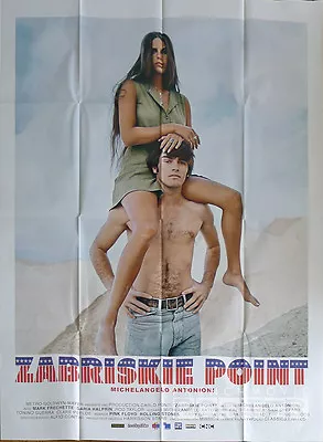 Zabriskie Point - Antonioni / Frechette - Reissue Large French Movie Poster • $99.99