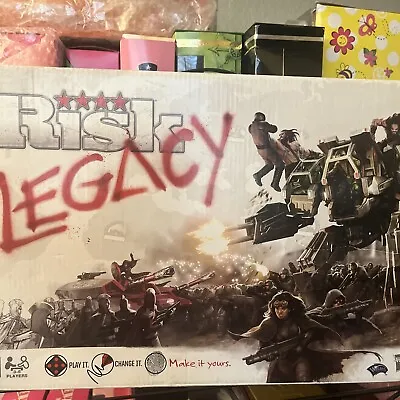 Risk Legacy  Play It Change It Make It Yours  Boardgame By Hasbro 2011 OPEN BO • $75