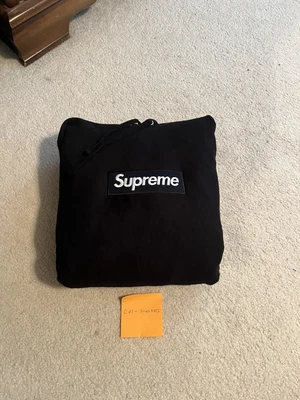 $245 • Buy Supreme Box Logo Hooded Sweatshirt 2021 Hoodie Black Size Large