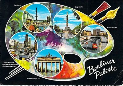 £0.87 • Buy Berlin AK West Berlin Palette Multi-picture Postcard Run 1979