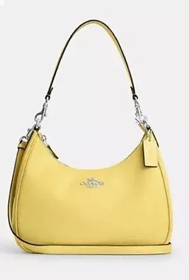 NWT Coach Yellow Leather Teri Hobo Bag CJ517 $428 Handbag Purse Shoulder Bag • $205