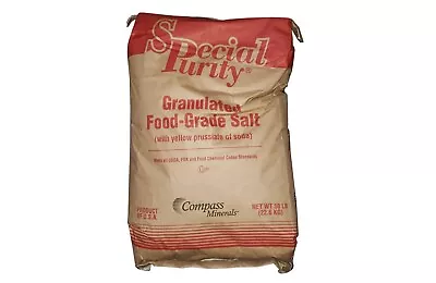 Sodium Chloride Special Purity® Granulated [NaCl] +99%  Food Grade Solid 50 LB • $161