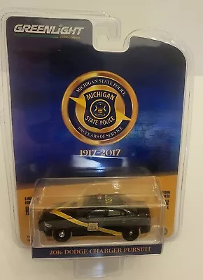 Greenlight 1/64 2016 Dodge Charger  Michigan State Police • $59.99