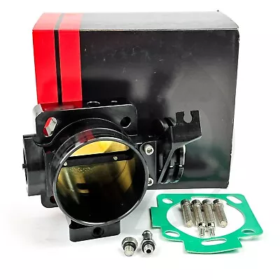 For Blox 70mm Billet DUAL Pattern Throttle Body K20 K24 PRB PRC RBC RRC - Black • $199.95